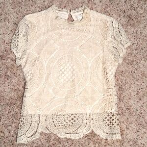 Ultra Pink Crochet Top